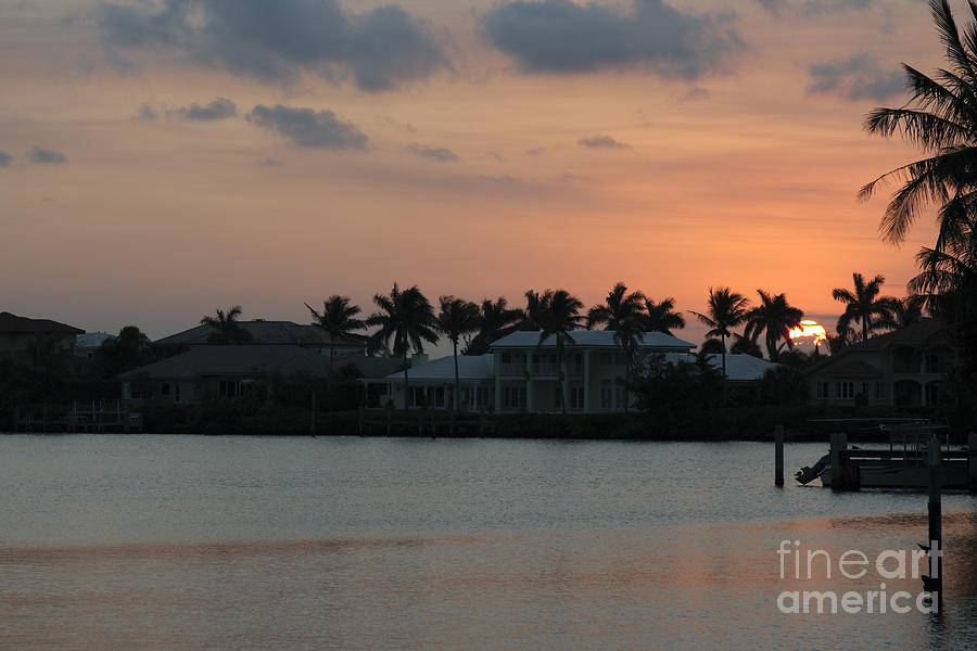 Sunset In Florida Photograph by Milena Boeva