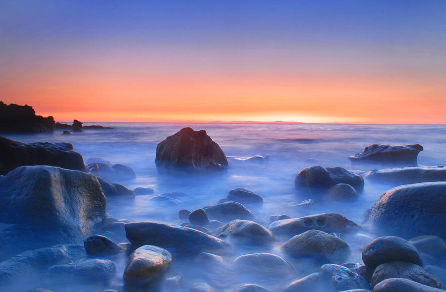 Sunset In Laguna Beach Photograph by Dung Ma