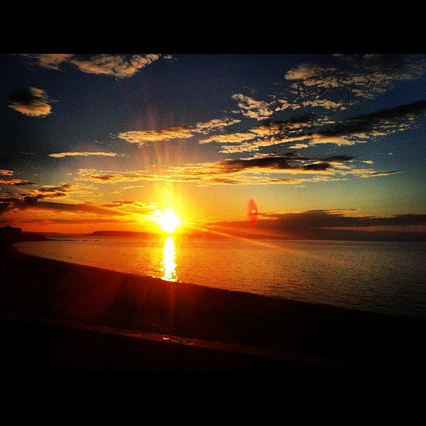 Newfoundland Photograph - Sunset in Newfoundland by Candice Walsh