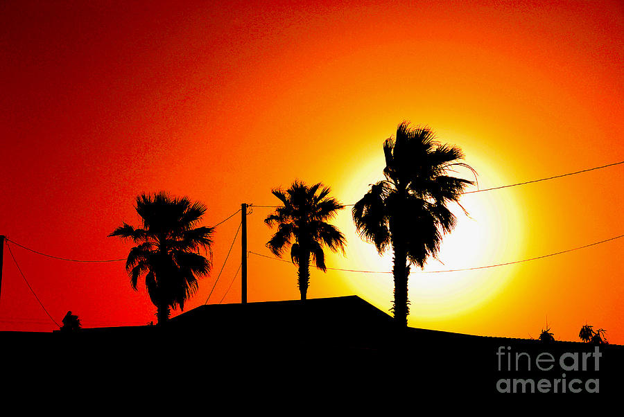 Sunset in Port Aransas Texas Photograph by Susanne Van Hulst