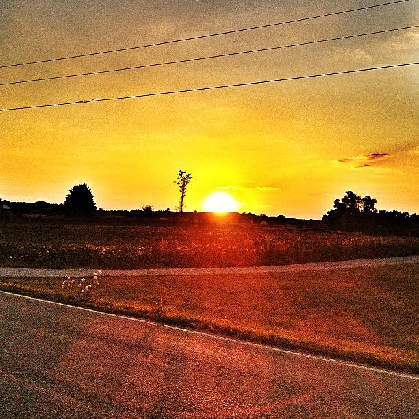 Gcs Photograph - Sunset In The Country 🌻 by Rachel Z