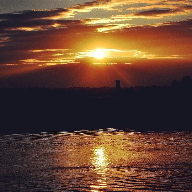 Sunset In The Norfolk Marshes ☀ Photograph by Kirsty Skippen