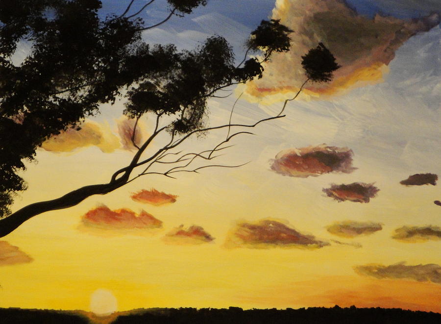 Sunset Painting - Sunset by James Lopez