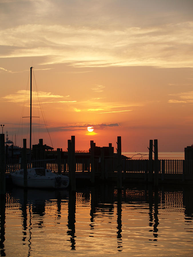 Sunset Marina Photograph by Jeremy Allen | Fine Art America