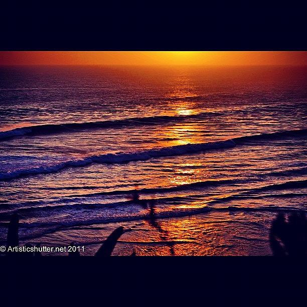 Nature Photograph - #sunset #ocean #danapoint #iphone by Artistic Shutter