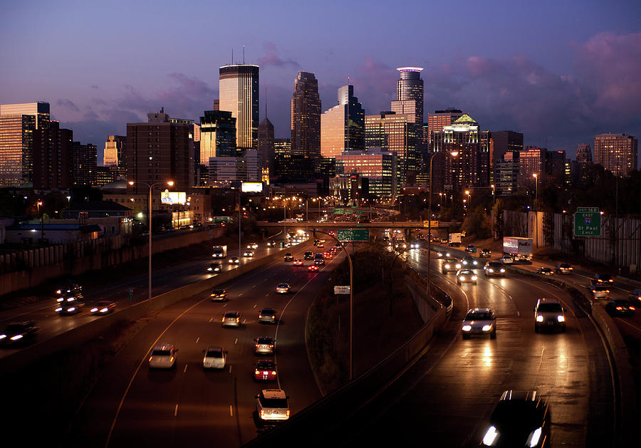Sunset on Minneapolis by Chris Coward Sunset on Minneapolis by Chris Coward
