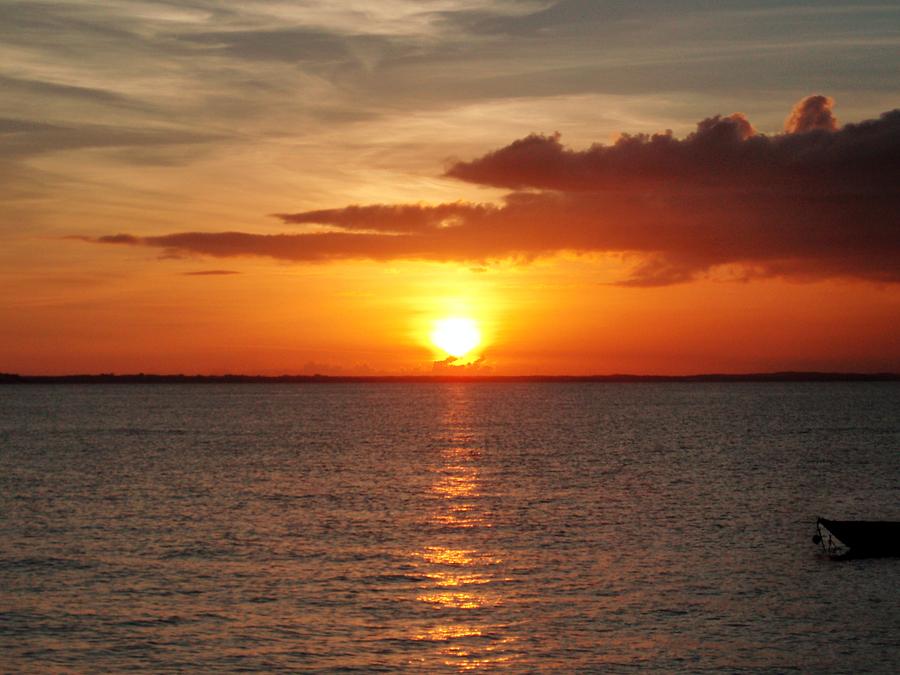 Sunset Photograph - Sunset on Providenciales by Kimberly Perry
