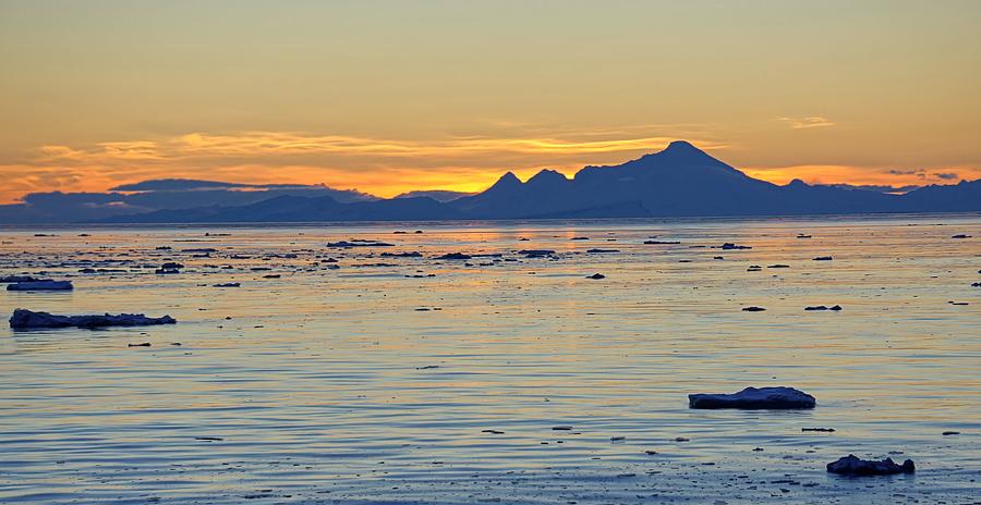Sunset Over Cook Inlet 3 Photograph by Jenny Hudson