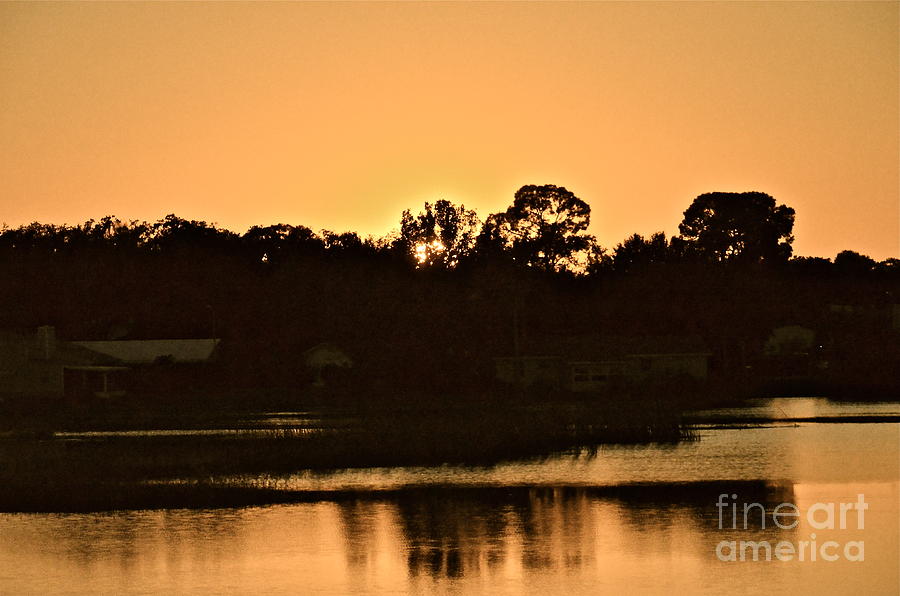 Sunset Over Lake Bonny Photograph by Carol  Bradley