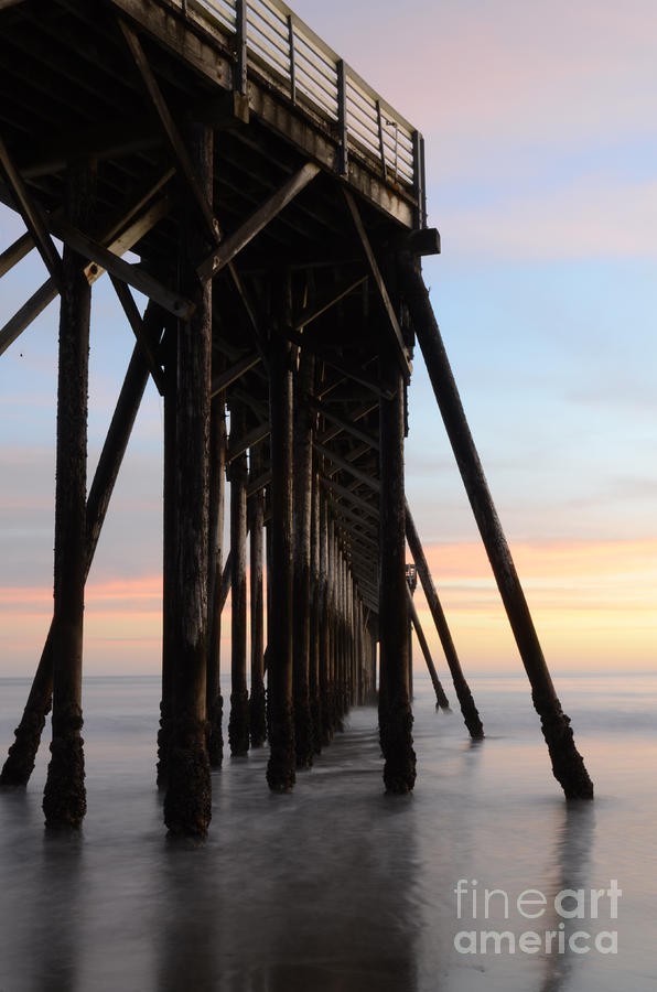 Sunset Pier California 3 Photograph by Bob Christopher