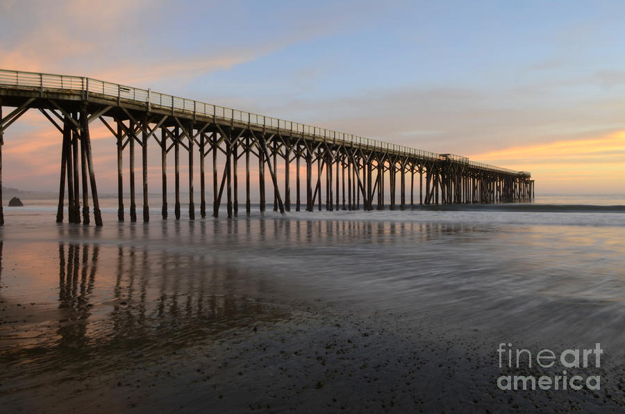 Sunset Pier  California 5 Photograph by Bob Christopher