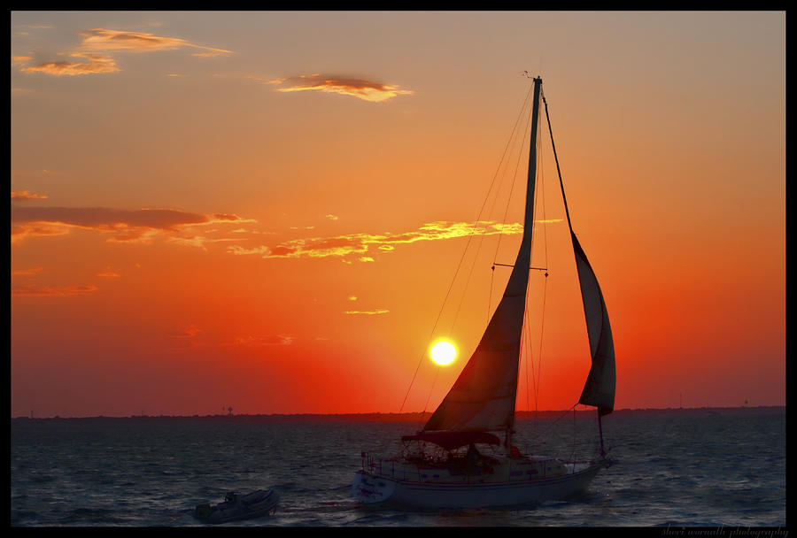 Sunset Sail Photograph