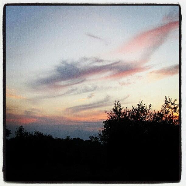 Sunset Photograph - Sunset Spain #spain #sunset #redsky by Paul Petey