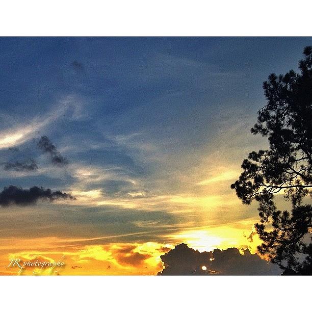 Summer Photograph - #sunset #sun #sky #evening #ifollow by Jorge Ramirez
