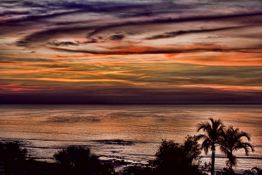 Sunset Photograph - Sunset Swirl by Douglas Barnard