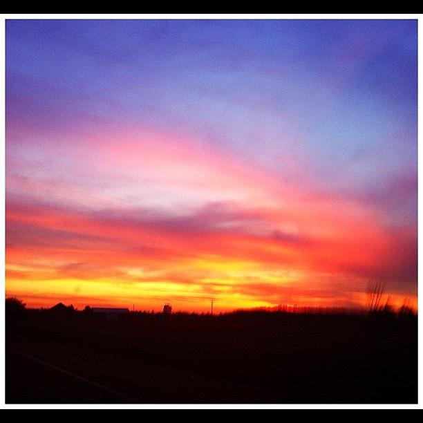 Sunset Photograph - #sunset#hometown#pawpaw by Samantha Jeanne