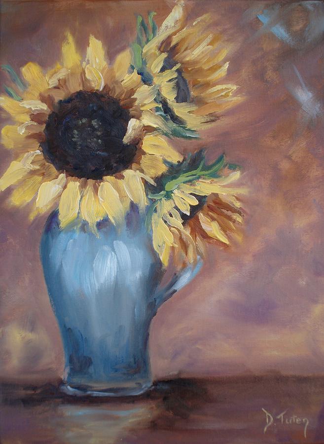 Sunshine in a Vase Painting by Donna Tuten
