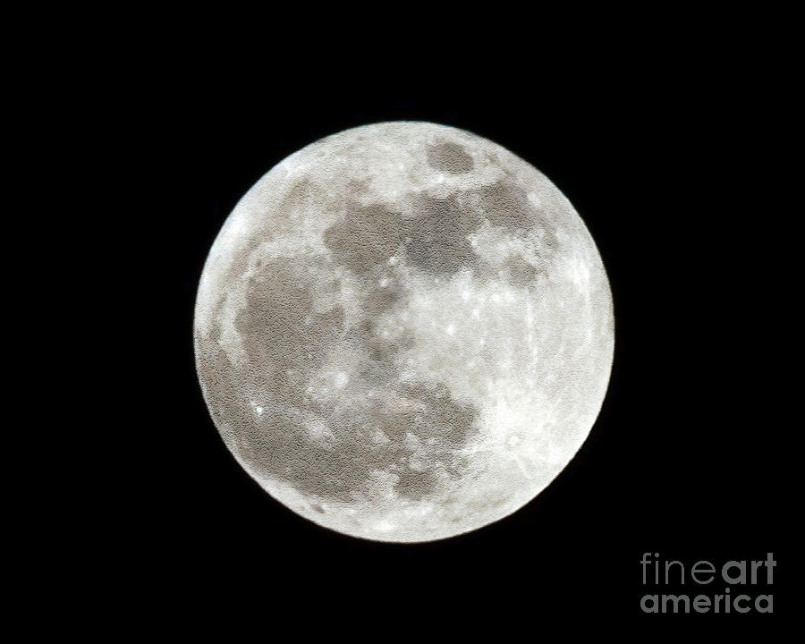 Super Moon 5 5 2012 Photograph by Andee Design