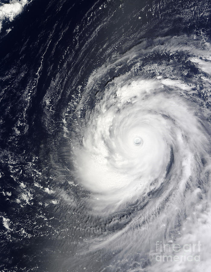 Super Typhoon Choi-wan West Photograph by Stocktrek Images