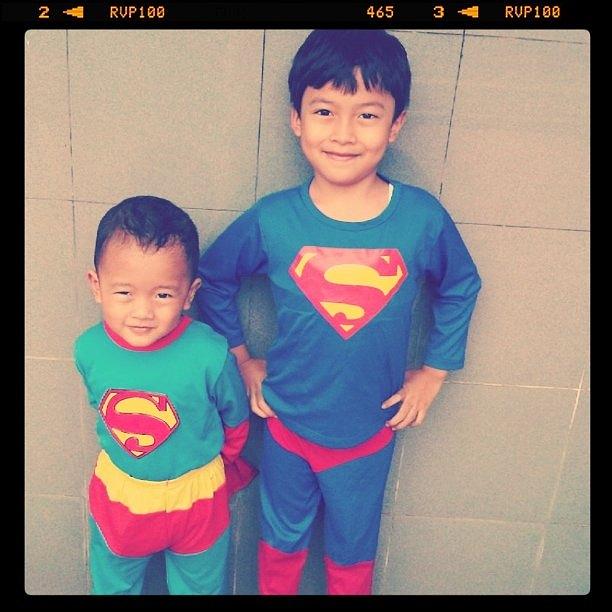 Kids Photograph - Superduperboy by Tito Santika