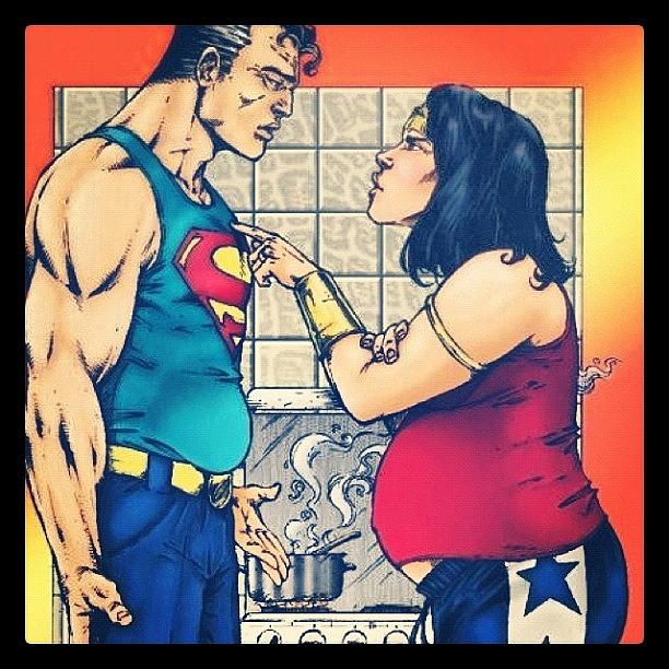 Superman Photograph - #superman #wonderwoman #realfamily by Oscar Lopez