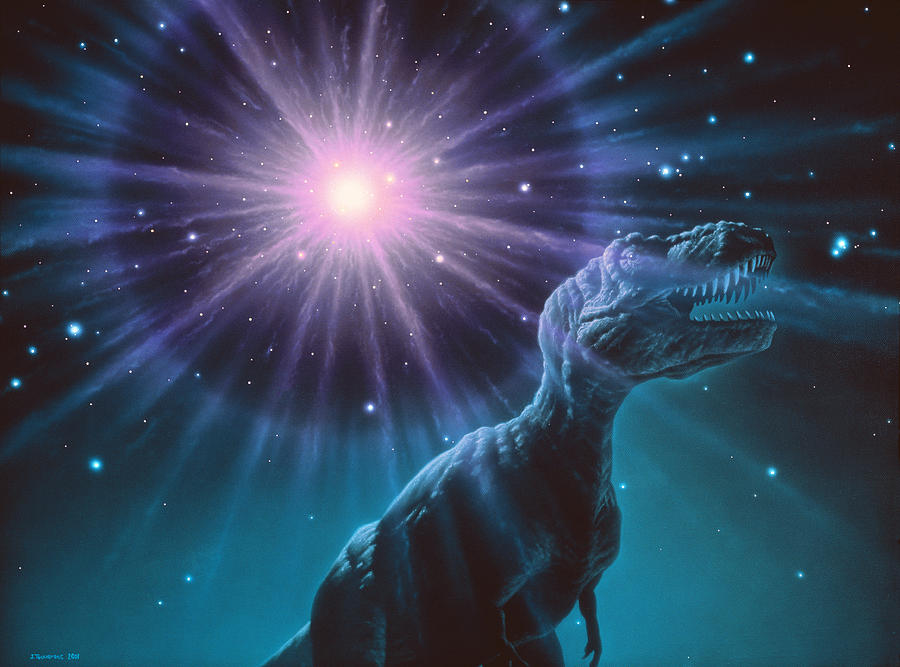 Supernova Dinosaur Extinction Photograph by Joe Tucciarone - Fine Art ...