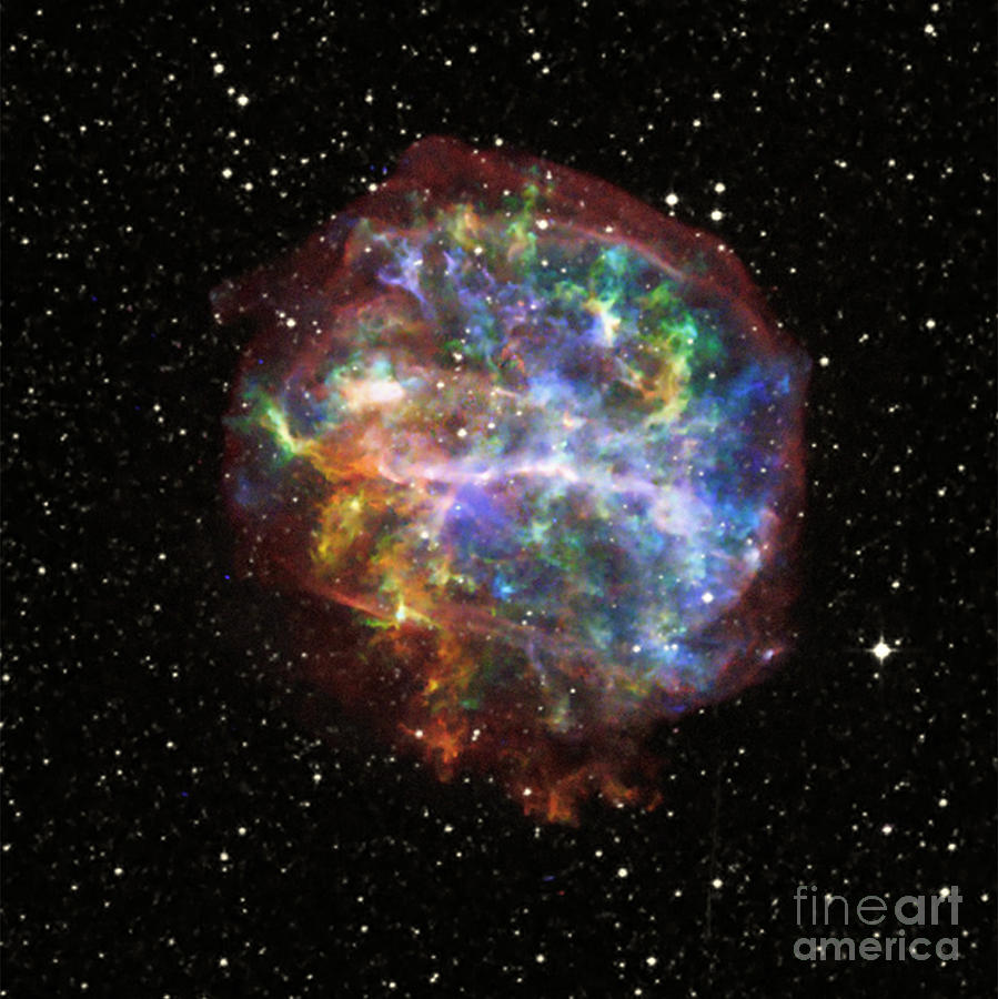 Supernova Remnant G292.0+1.8 Photograph by Nasa