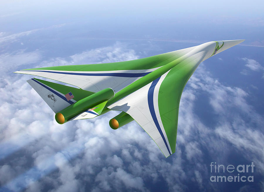 Supersonic Aircraft Design Photograph by NASA/Science Source