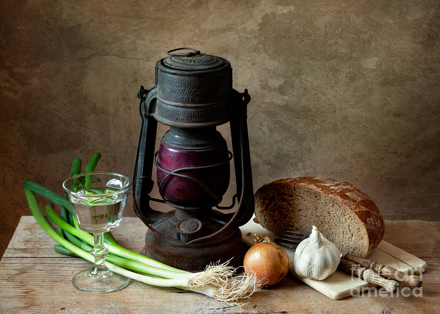 Bread Photograph - Supper by Nailia Schwarz
