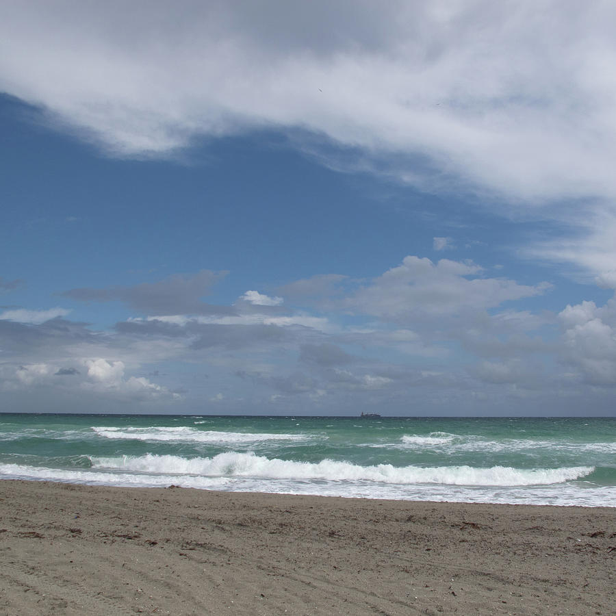 Surf Sand and Sky Photograph by David Coblitz
