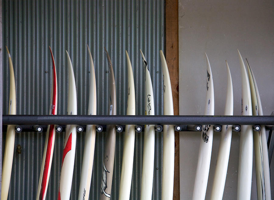 Summer Photograph - Surfboards by Ivan SABO