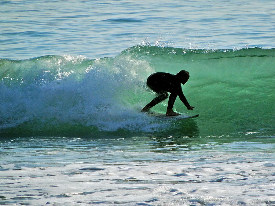 Surfing Photograph by Liz Vernand