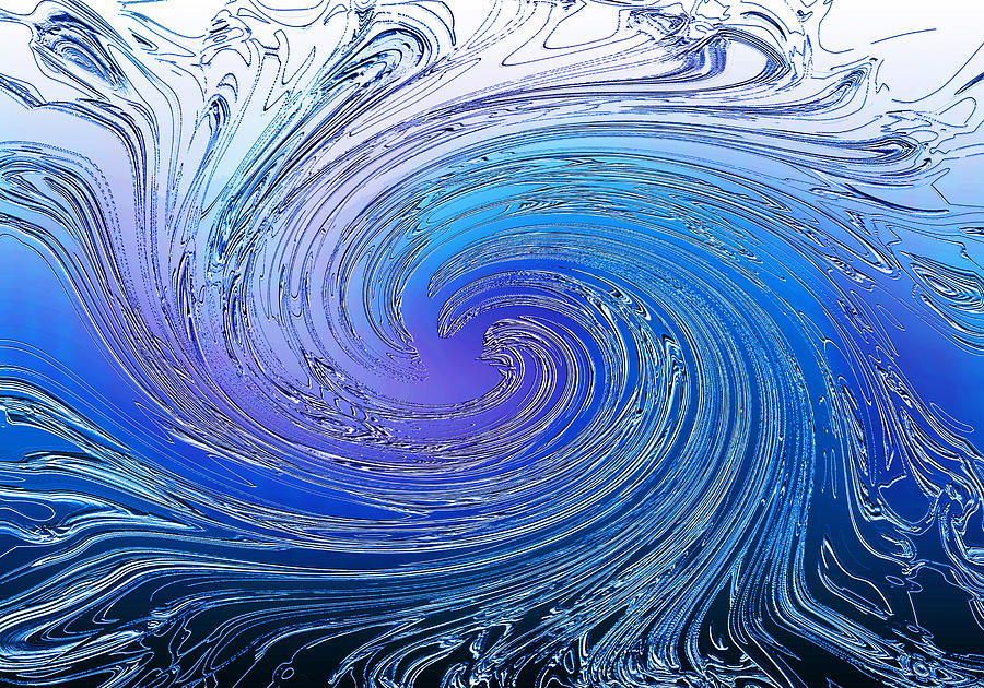 Surfs Up Digital Art by Ginny Schmidt