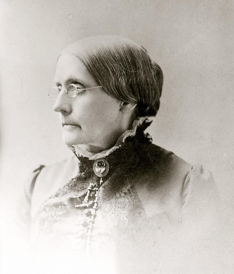 Susan B. Anthony 1820-1906, American Photograph By Everett - Fine Art ...