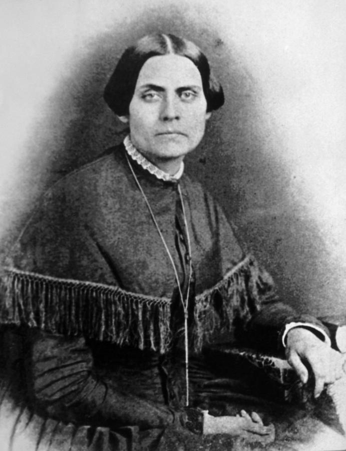 Susan B. Anthony, 1820-1906, Leader Photograph By Everett