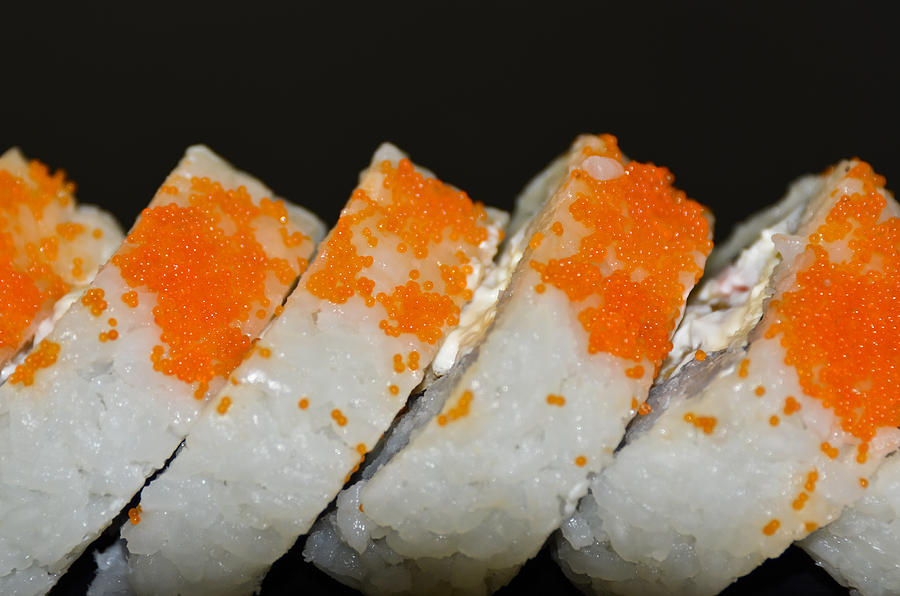 Sushi Homemade Photograph by Carolyn Marshall