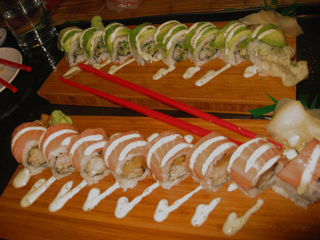 Sushi Rolls  Photograph by Kym Backland