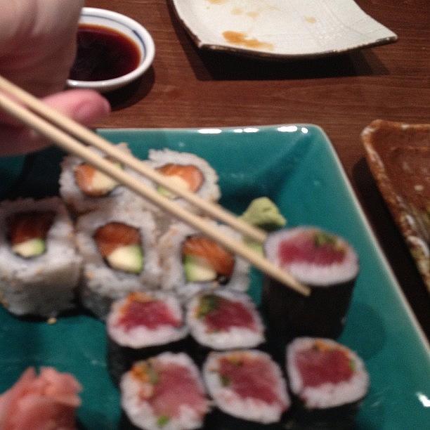 Sushi! Yum Photograph by Hannah Dolphin