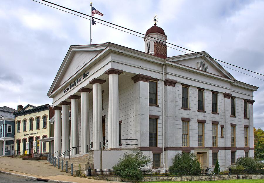 Sussex County Courthouse Photograph by Steven Richman