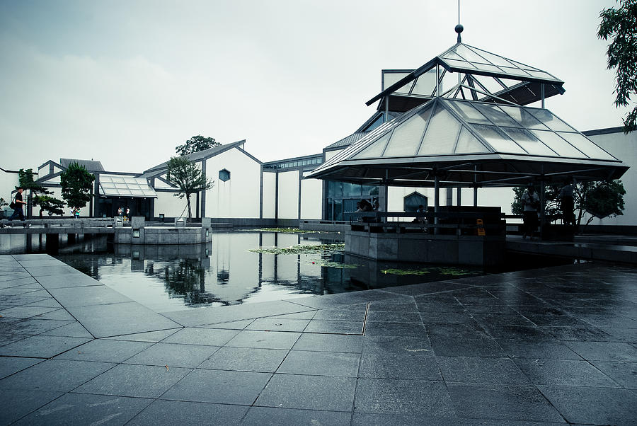 Architecture Photograph - Suzhou Museum by Jarvis Chau