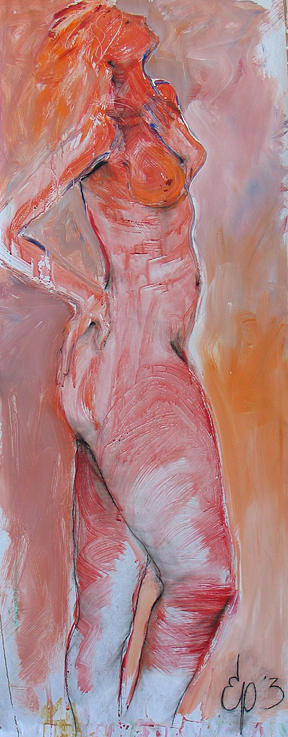 Nude Painting - SVOSimage1 by Elizabeth Parashis