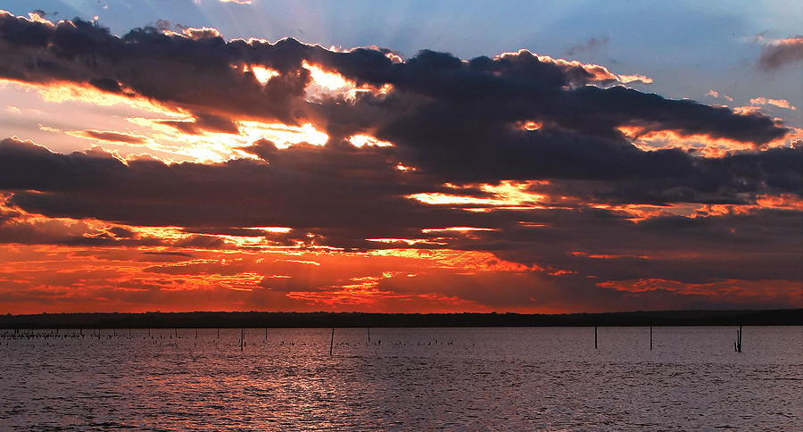 Swan Bay Sunset Photograph by Paul Svensen
