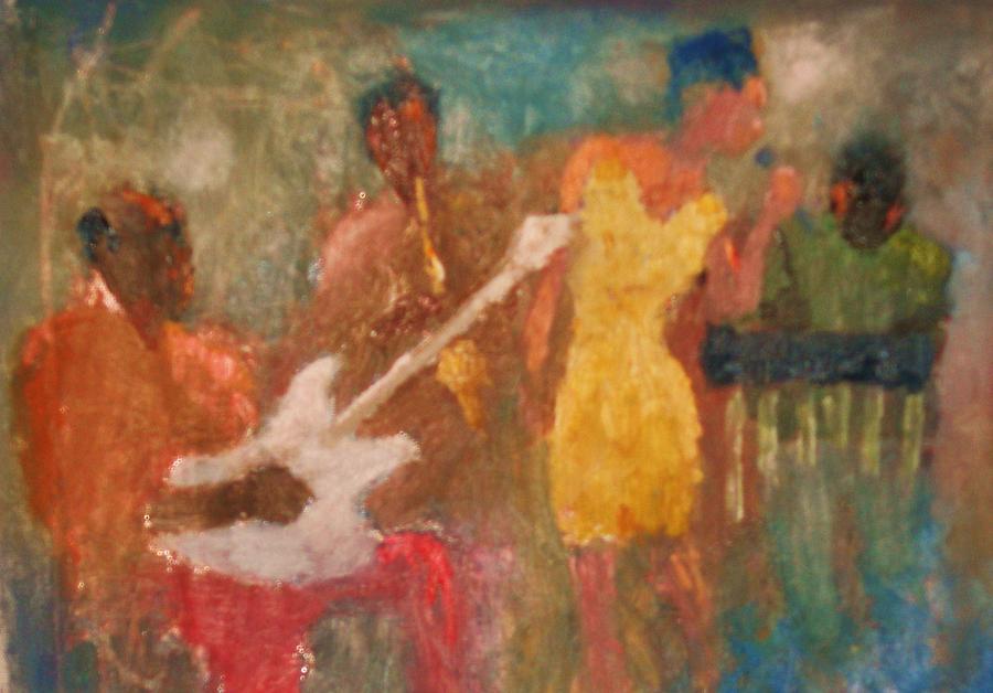 Rock And Roll Painting - Sweet Caroline by Dale Miller