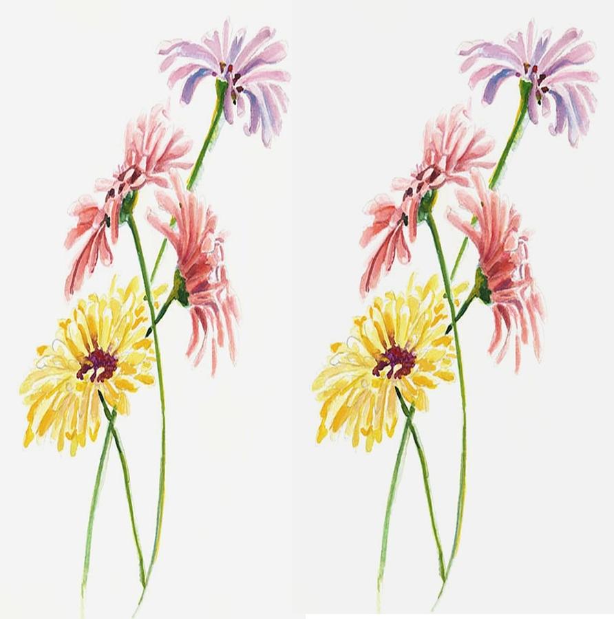 Sweet Flowers Digital Art by Florene Welebny