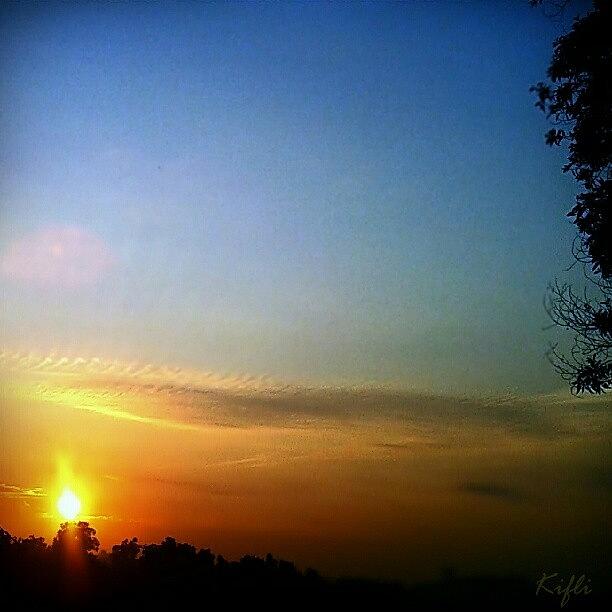 Nature Photograph - Sweet Sunrise #iphonesia #iphoneonly by Kifli Kifli
