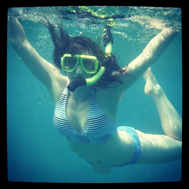 Swim Photograph - #swim #hawaii #water #underwater by Emily Sheridan