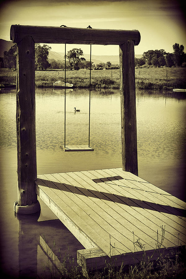 Swinging Dock Photograph by Rick Wicker