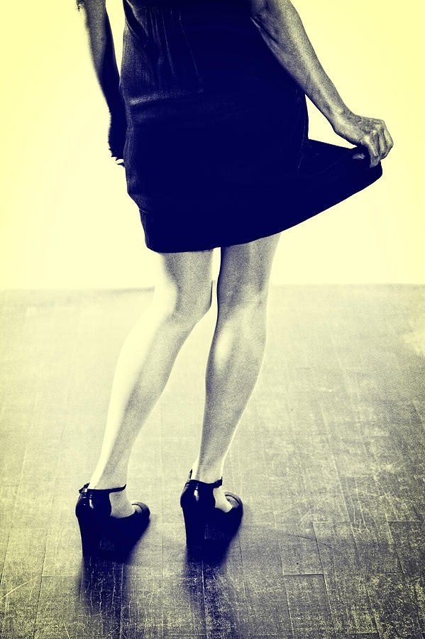 Vintage Photograph - Swinging Skirt by Joana Kruse