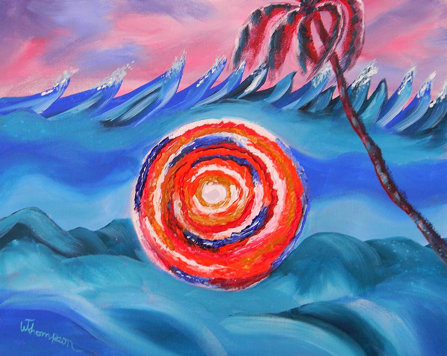 Swirl Painting by Warren Thompson