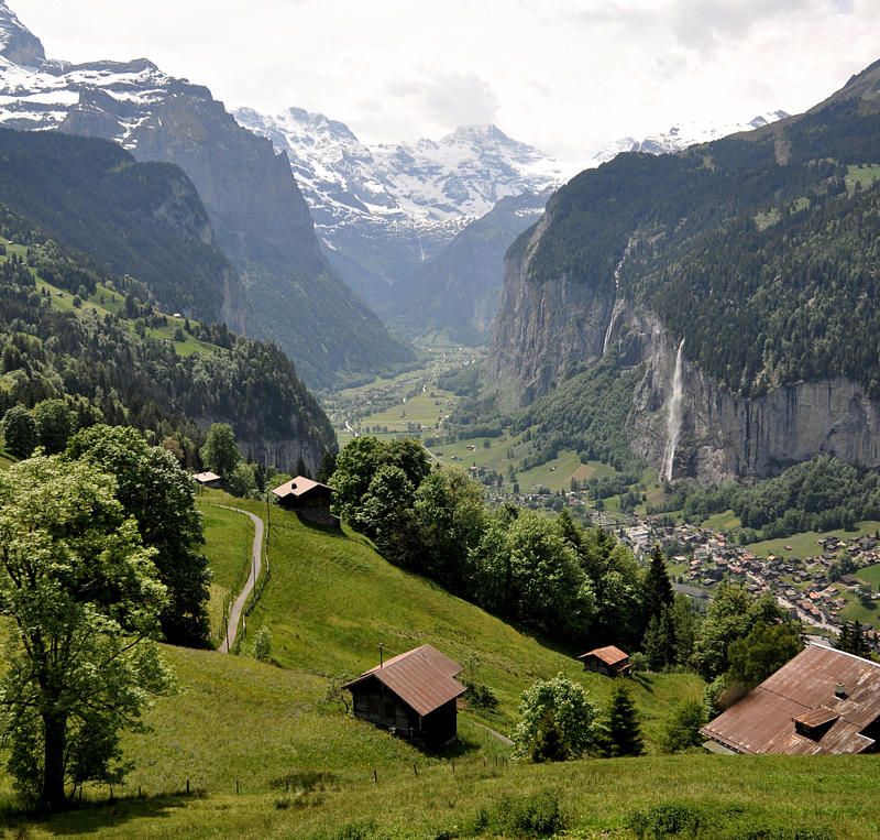 Swiss Alps by Baratz Tom